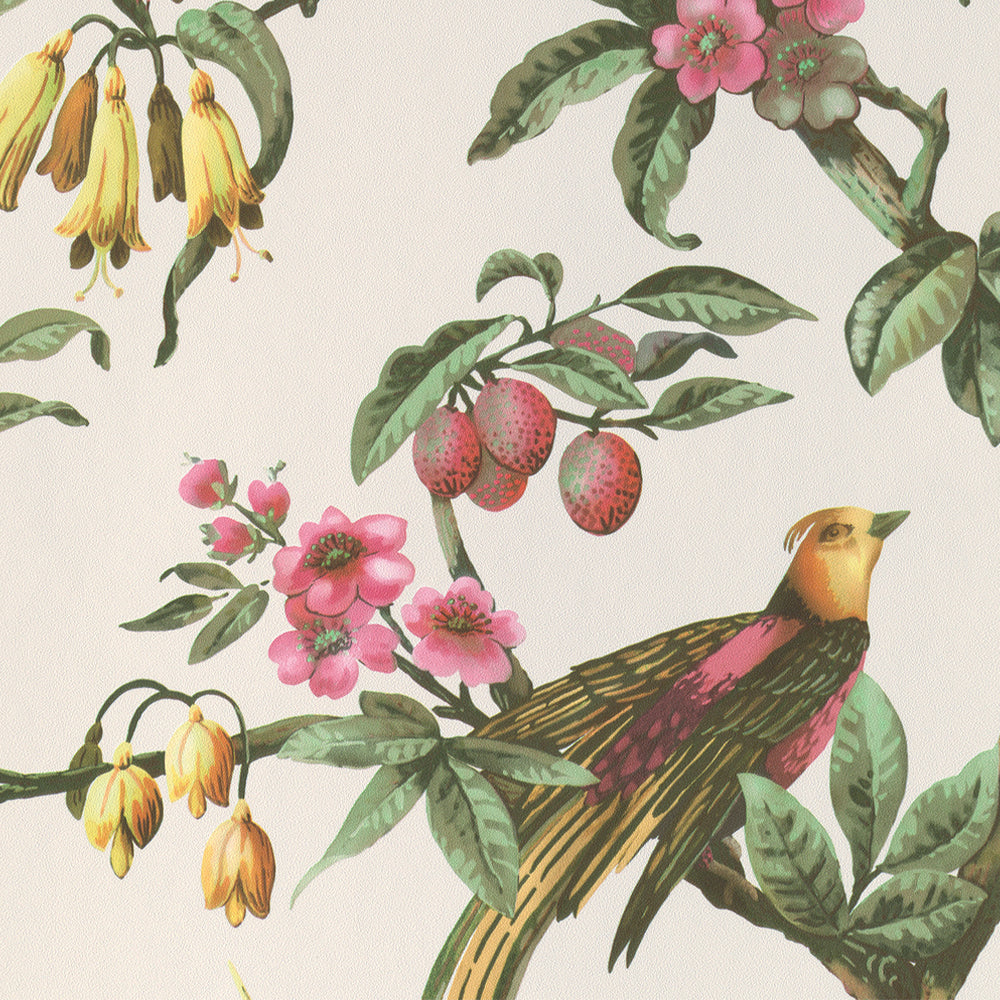 Fiore Aviary Bird Wallpaper