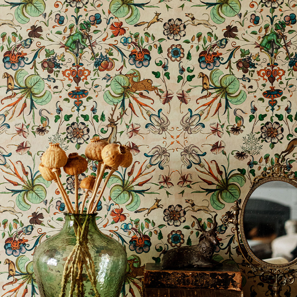 mind-the-gap-the-dear-stalker-hunting-animal-nature-folk-wallpaper-the-deer-stalker-wallpaper-transylvanian-roots-collection-folk-couture-maximalist-statement-interior