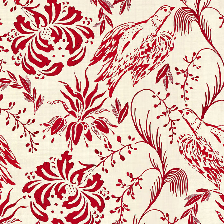 mind-the-gap-brid-floral-folk-wallpaper-crimson-red-white-transylvanian-roots-collection-floral-birds-maximalist-statement-interior