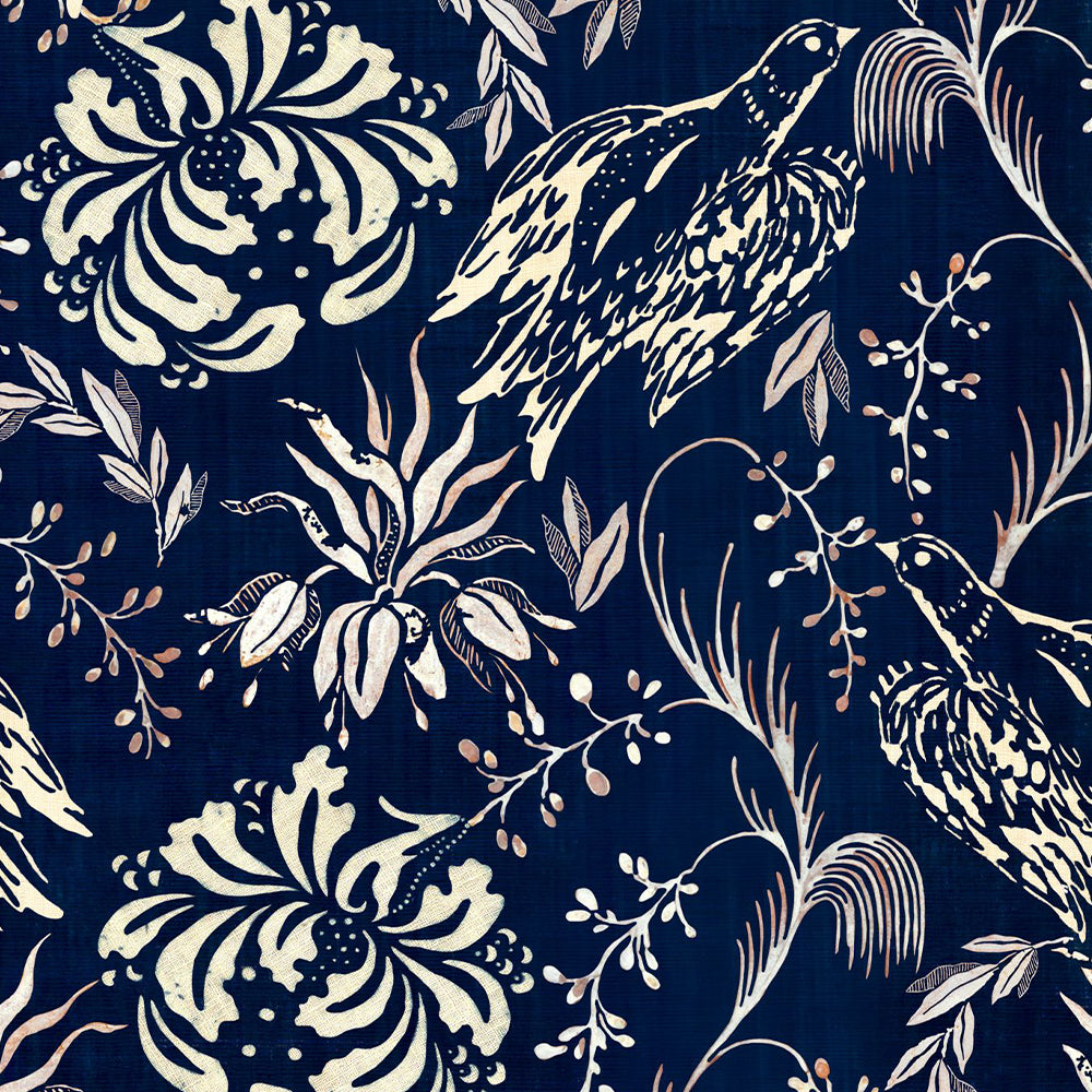mind-the-gap-folk-bird-floral-blue-indigo-folk-embroidery-wallpaper-maximalist-statement-interior