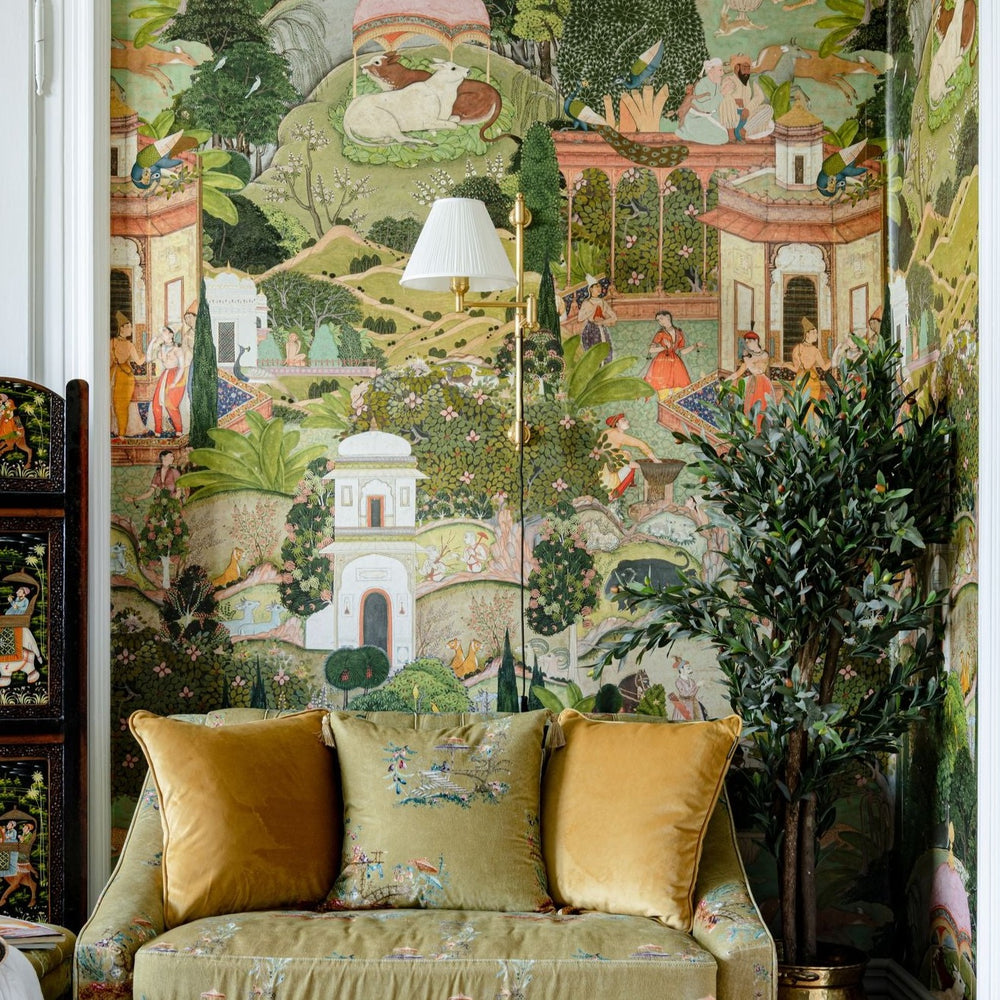 mind-the-gap-gardens-of-jaipur-wallpaper-the-curators-cabinet-collection-whimisical-wonderful-world-city-intricate-detailed-vibrant-colourful-story-land-maximalist-statement-interior