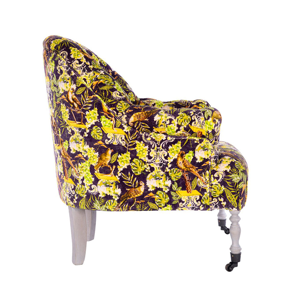 mind the gap furniture tufted armchair la voliere