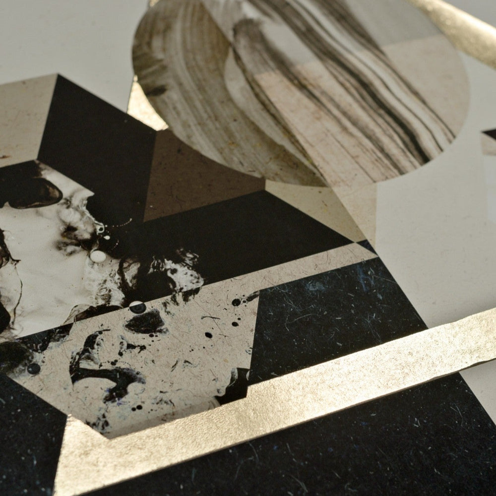 FA12726-mind-the-gap-framed-art-Minimal-Geometry-electic-modern-art-layers-geometric-shapes-gold-foil-modern-glossy-frame-black-white-brown-copper-minimal-retro