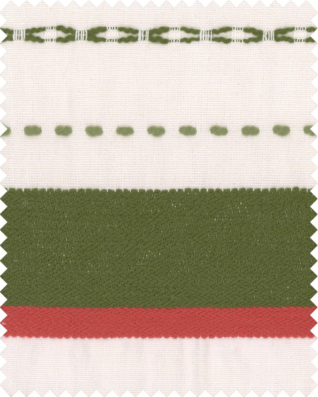 Mind-the-gap-Tyrol-collection-Hanwernlich-woven-fabric-white-red-green-stripe-cotton-linen-mix-alpine-traditional-folklore-pattern-apres-ski-cabin-lodge-textilen