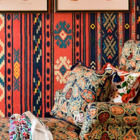 mind-the-gap-heritage-wallpaper-transylanian-roots-collection-folk-inspiration-folk-couture-bold-bright-vibrant-colours-red-blue-statement-design-maximalist-interior