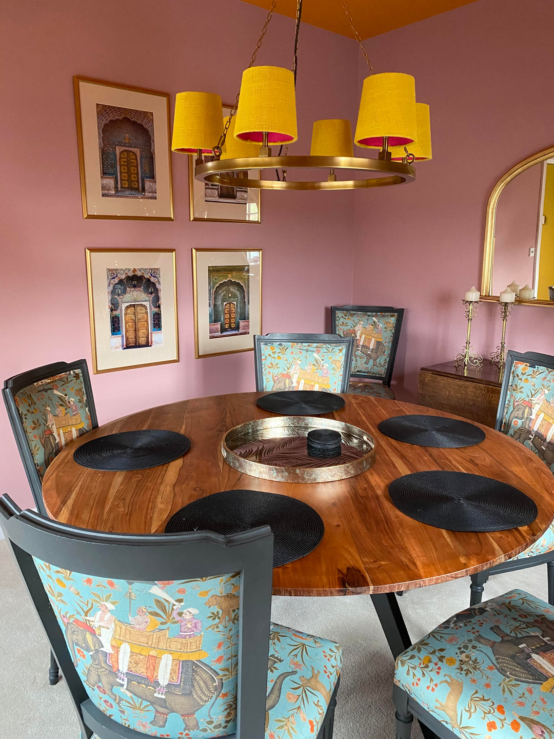 provence-dining-chair-hindustan-elephant-blue-aqua-fabric-black-wooden-frame-chair