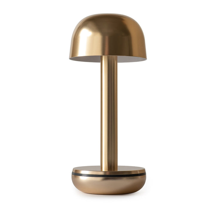 Humble-two-cordless-rechargeable-table-lamp-domed-shade-Gold-aluminium