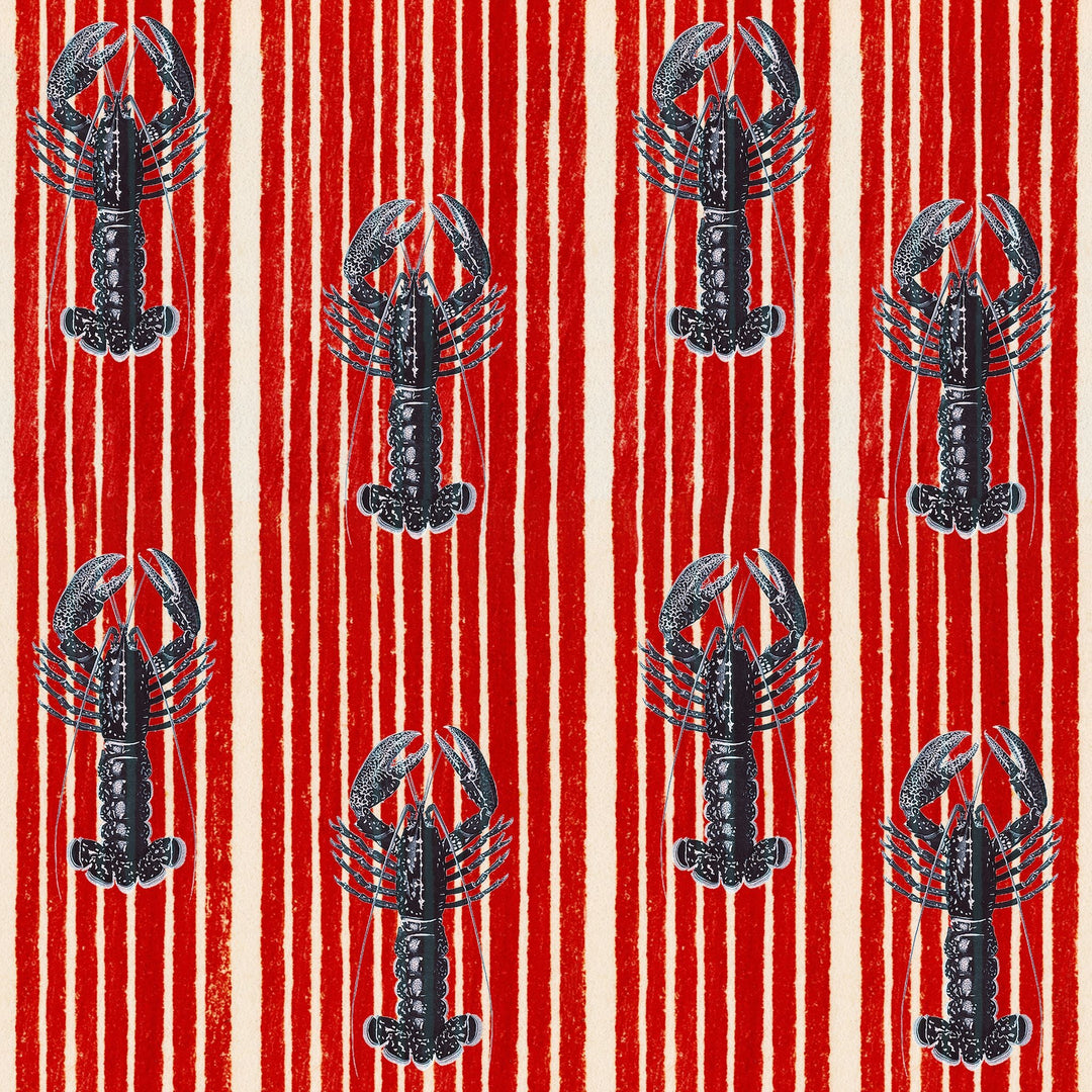 mind-the-gap-mediterranean-lobsters-grey-red-white-blue-wallpaper-sundance-villa-complementary-collection-novelty-large-scale-stripes-sea-side-holiday-maximalist-statement-interior