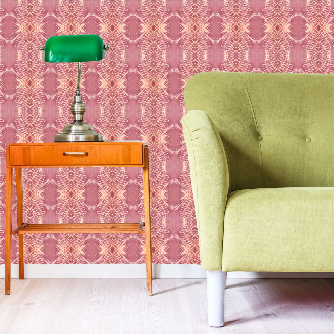 tatie-lou-wallpaper-lumiere-batik-tie-dye-repeat-boho-pattern-wallpaper-uk-designer-sorbet-pink
