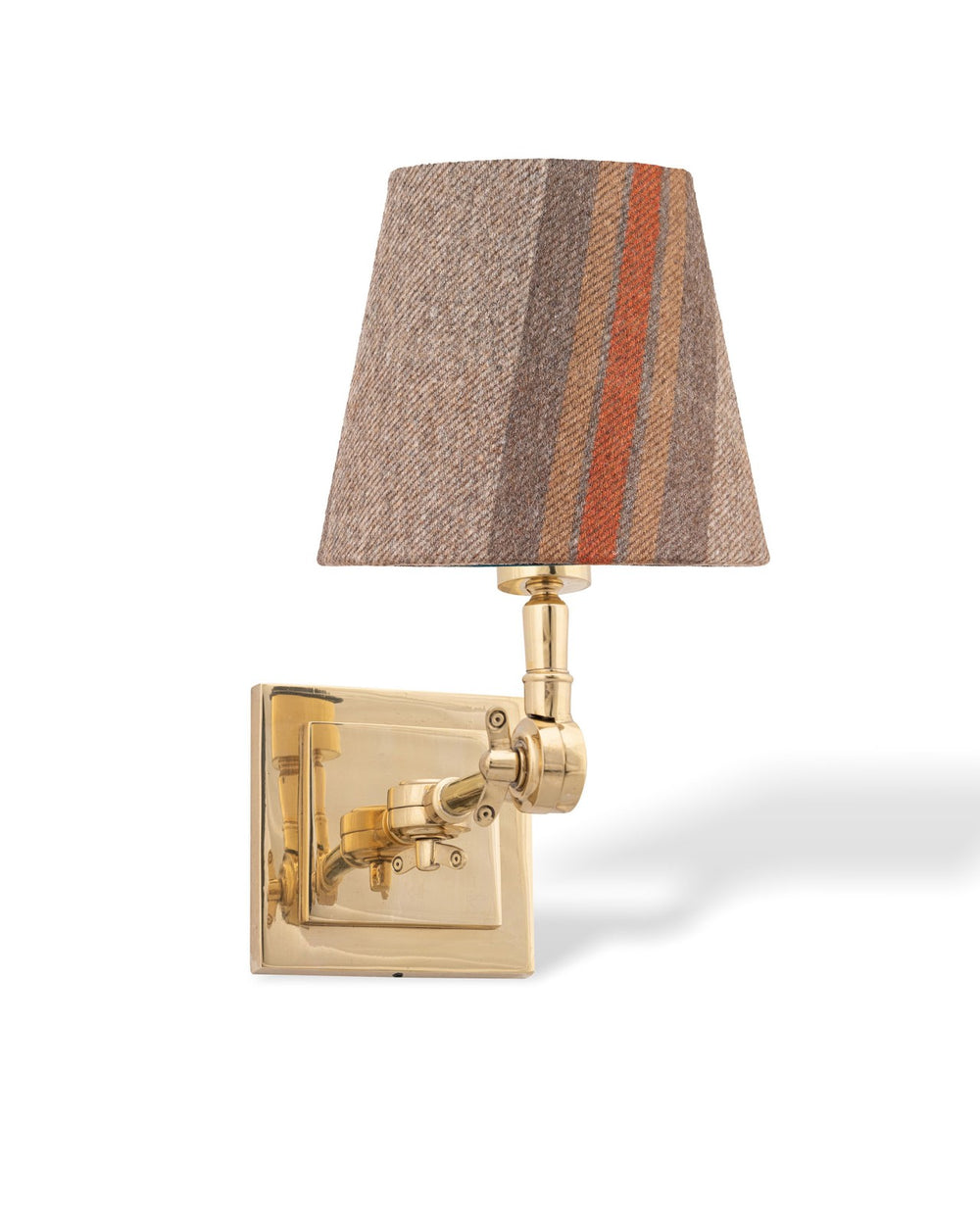 Mind-The-Gap-Tyrol-Collection-Chalet-Wool-Wall-Shade-Brown-stripes-Cabin-Apres-SKi-style-wall-scone-lamp-shade