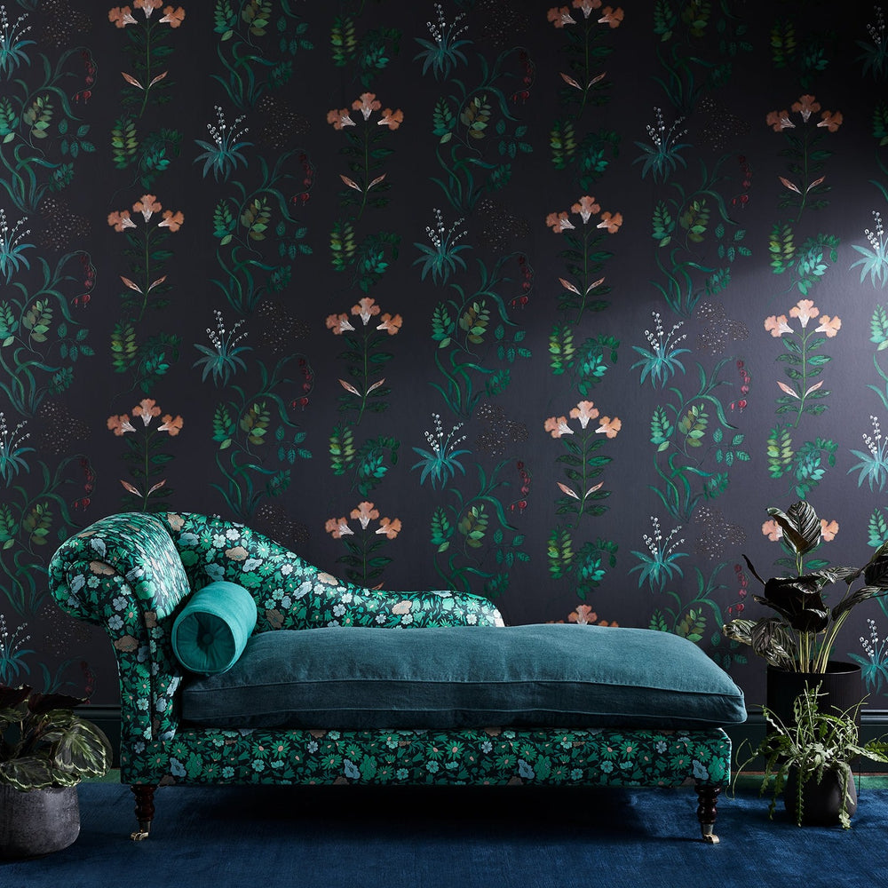 liberty-interior-fabrics-poppy-meadowfield-cotton-floral-dainty-fabric-jade-teal-green-upholstered-chaise-lounge
