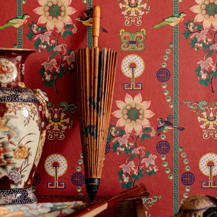 mind-the-gap-wallpaper-lin-yuan-chinese-red-oriental-chinoiserie-red-florals-birds-vines-room-traditional-maximalist