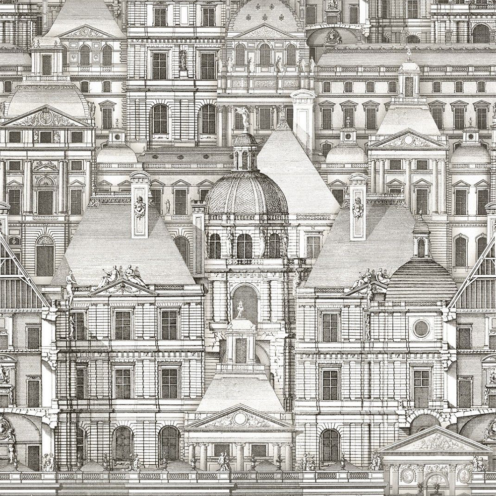 mind-the-gap-louvre-wallpaper-architecture-collection-black-and-white-illustration