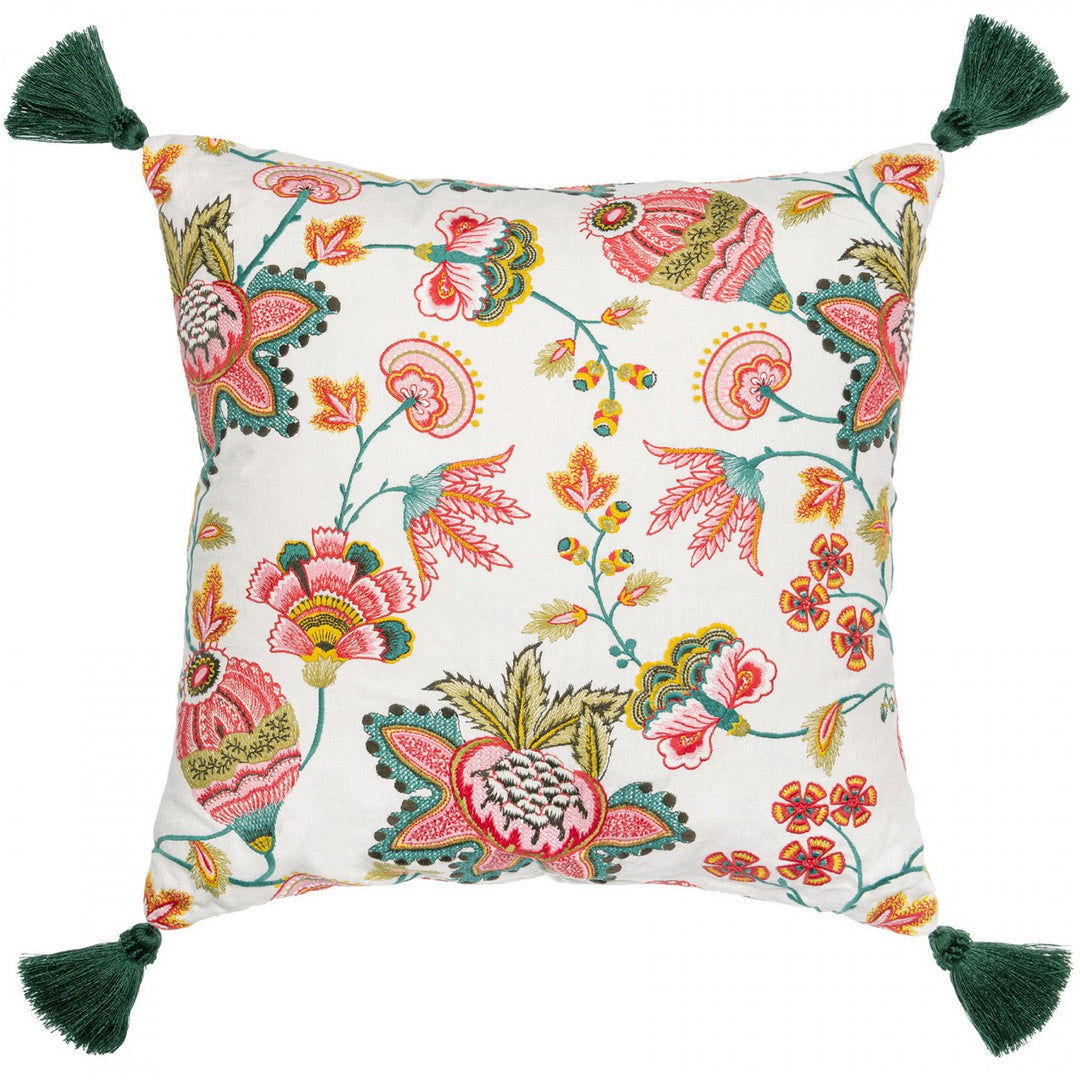 mind-the-gap-woodstock-collection-midsummer-floral-cushion-embroidered-tassels-printed-stonewashed-linen-floral-pattern-pink-green-hippy-boho-50x50cm 