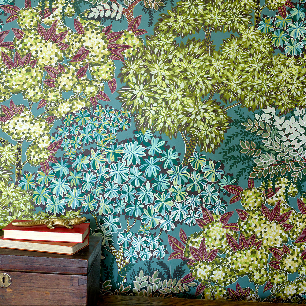 josephine-munsey-broccoli-canopy-wallpaper-blue-burgandy-tree-nature