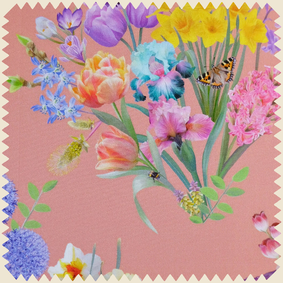 bauldry-botanicals-optimism-renewed-100%-cotton-poplin-fabric-colourful-interiors-floral-print-design-nature-inspired-british-garden-summer-spring-outdoor-dining-table-decoration-display