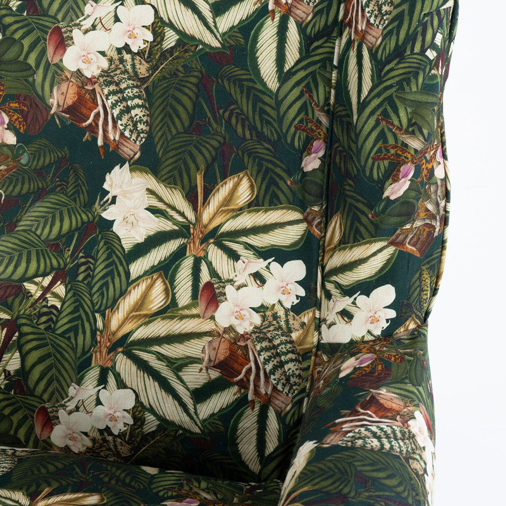 Dakota Skirted Chair - Orchid Bloom