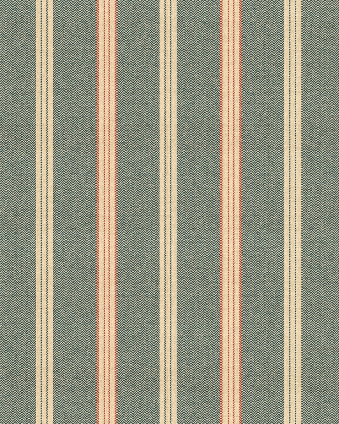 Mind The Gap Oregon Washed Blue Woodstock Collection Luxury Wallpaper wall coveringmind-the-gap-woodstock-collection-green-blue-stripe-wallpaper-printed-texture-blue-denim-red