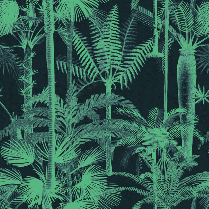 mind-the-gap-palmera-cubana-dark-wallpaper-cubana-collection-caribbean-palm-trees-statement-maximalist-green