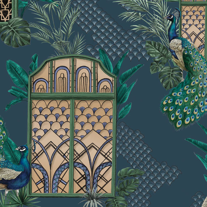 brand-mckenzie-manor-wallpaper-indigo-art-deco-architectural-wallpaper