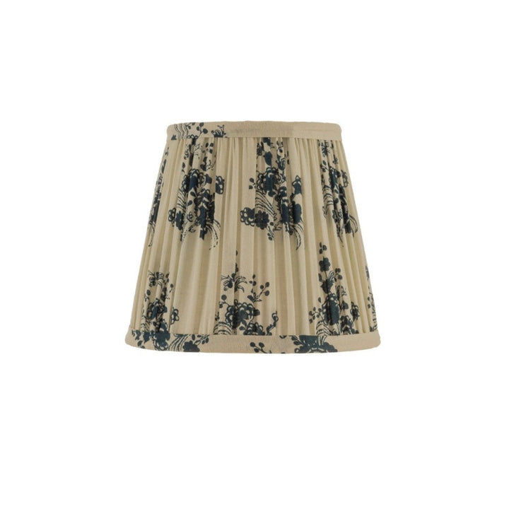 Mind-the-gap-wall-shade-floral-blue-cream-lap-sconce-fabric-printed-pleated-cotton-shade-Myosotis-woodstock-collection