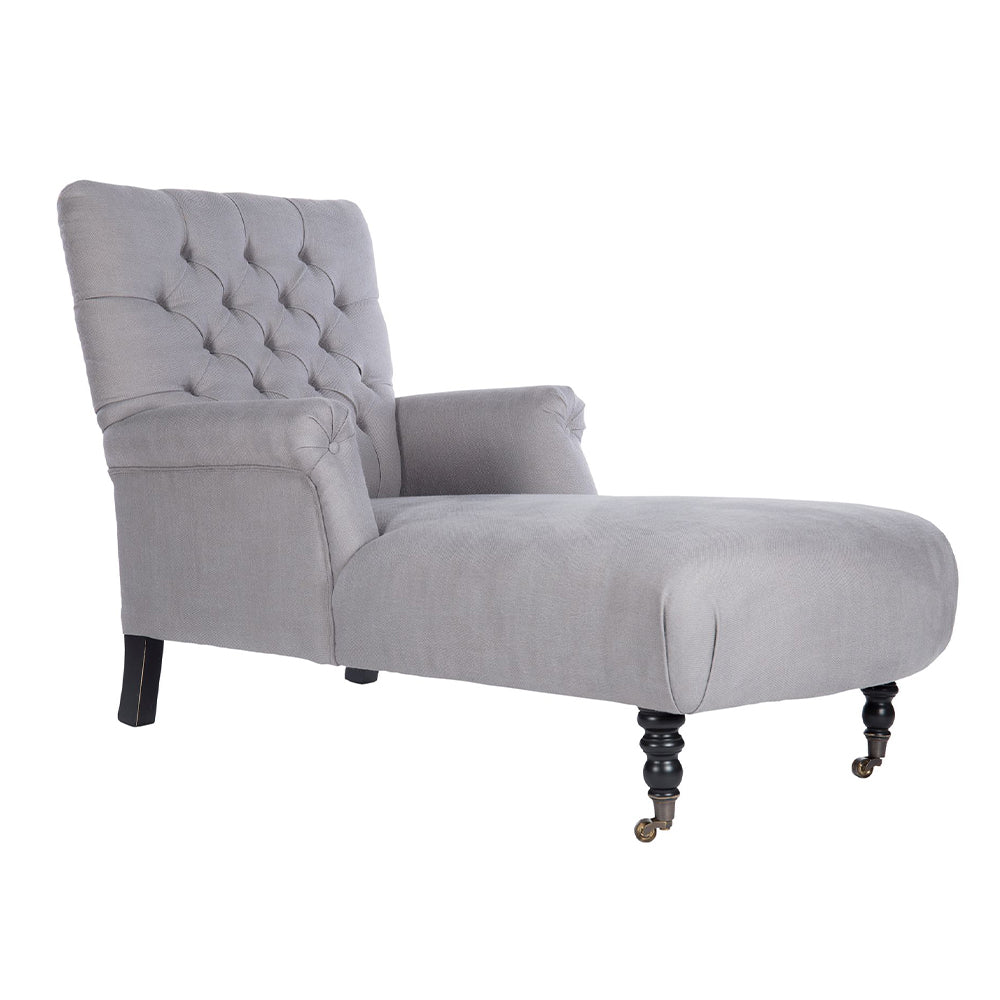 mind the gap furniture madison chaise frost grey linen