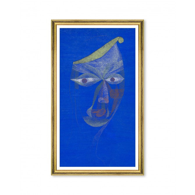 Portrait of an Oriental by Paul Klee Framed Art