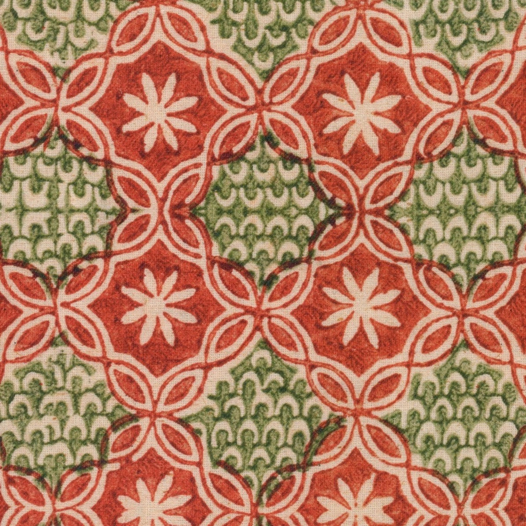 mind-the-gap-rasiya-linen-FB00074-trellis-pattern-linen-print-red-green-taupe-indian-influenced-floral-inspired