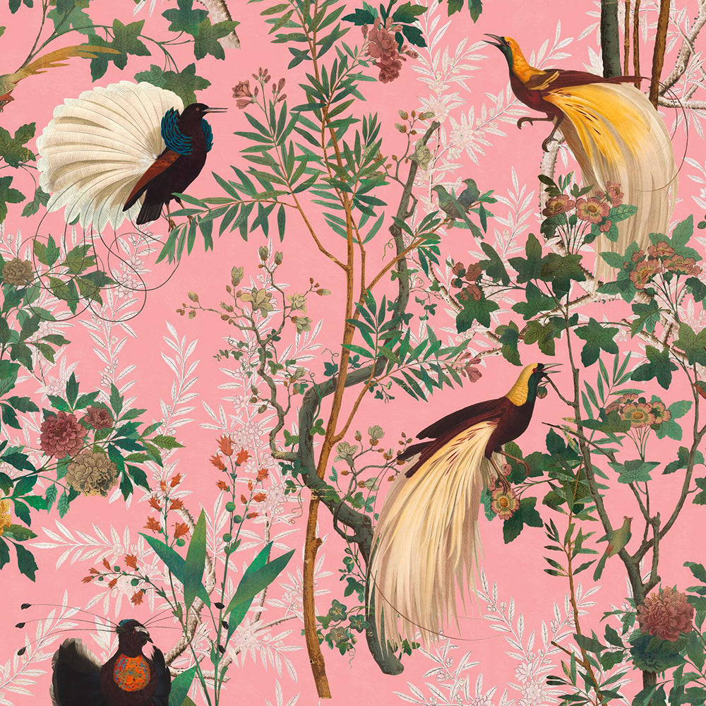 royal-garden-pheasant-cotton-velvet-fabric-upholstery-curtains-soft-furnishings-pink