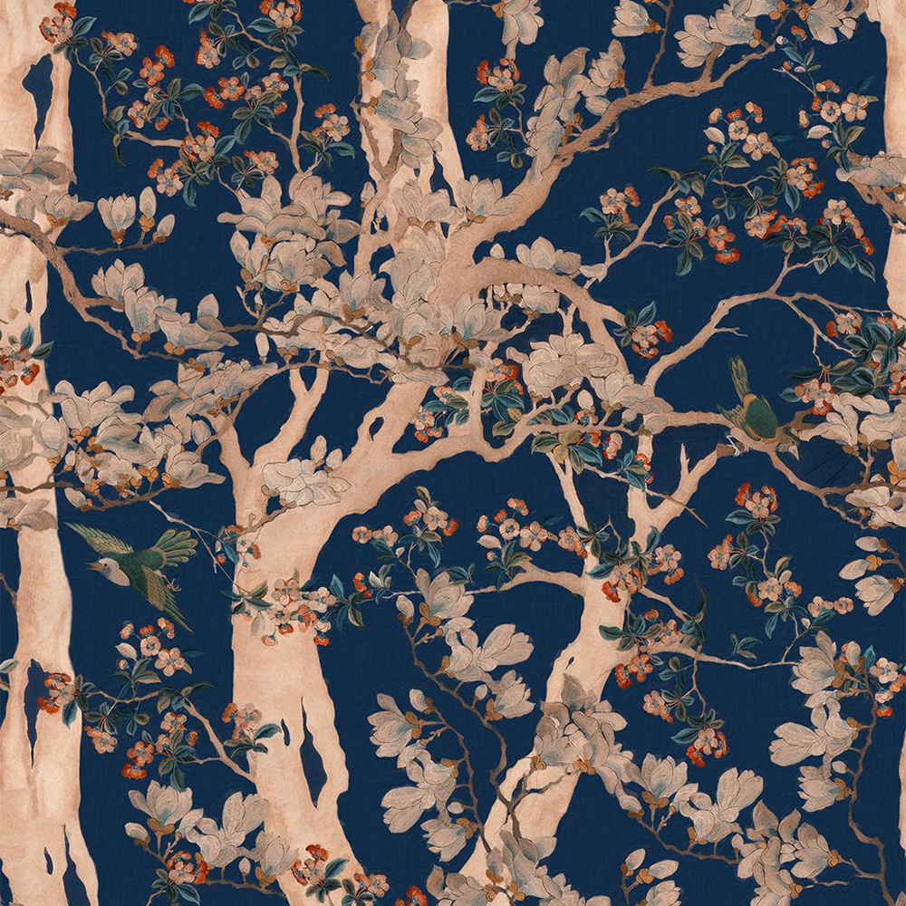 mind-the-gap-wallpaper-the-sacred-tree-dark-blue-floral-birds-oriental-tree