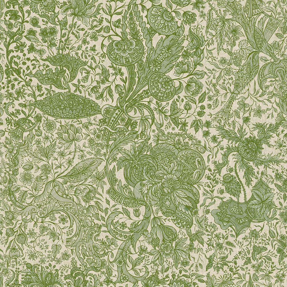 Mind-The-Gap-Detailed-Embroidery-Floral-Green-sarkozi-embroidery-wallpaper-transylvanian-roots-complementary-collection-maximalist-statement-interior-herbal-indigo-taupe