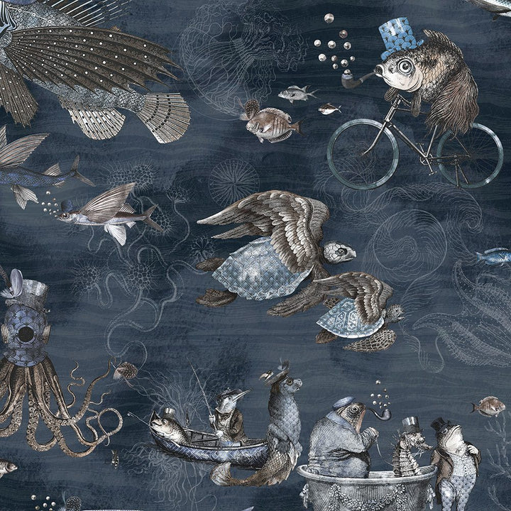 brand-mckenzie-sea-life-fish-whimsical-art-deco-print-design-sea-world-illustrative-story-telling-wallpaper