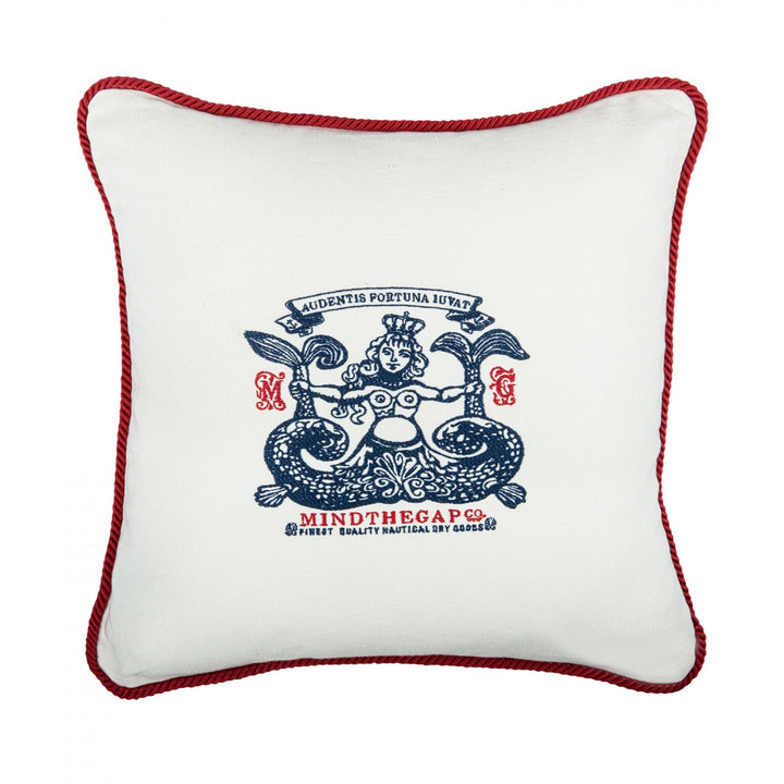 Mind-The-Gap-siren-cushion-LC40104-linen-white-embroidered-rope-detail-nautical-cushion-50x50cm