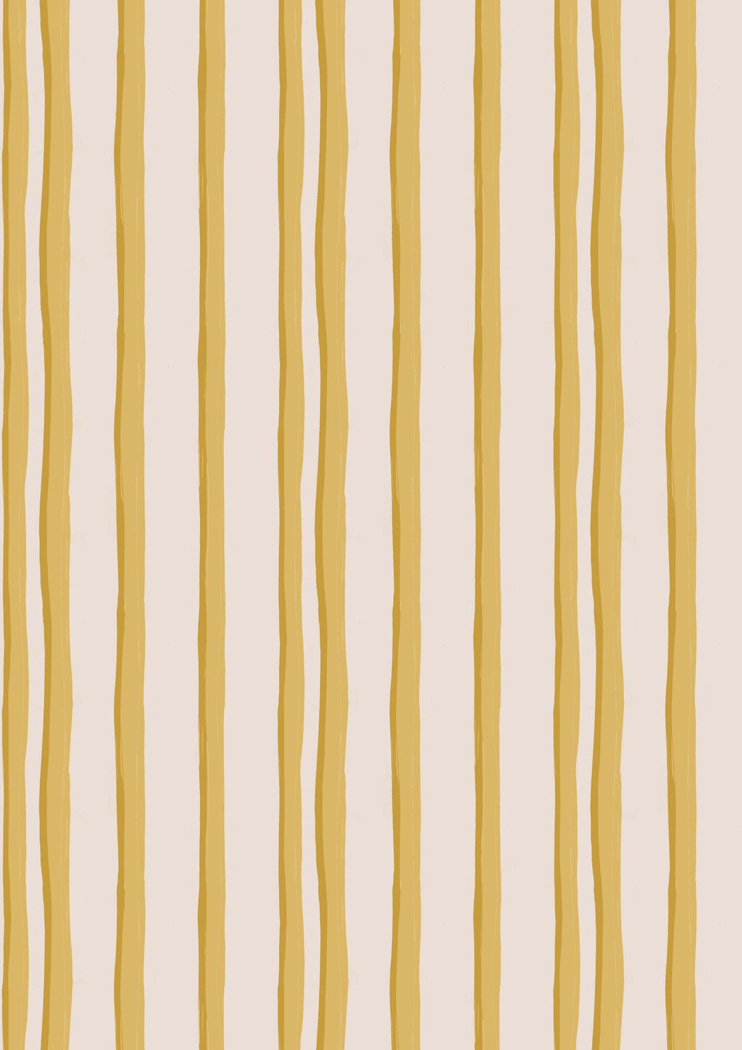 Annika-reed-studio-somerset-stripes-wallpaper-in-yellow-hand-block-printed-british-designer