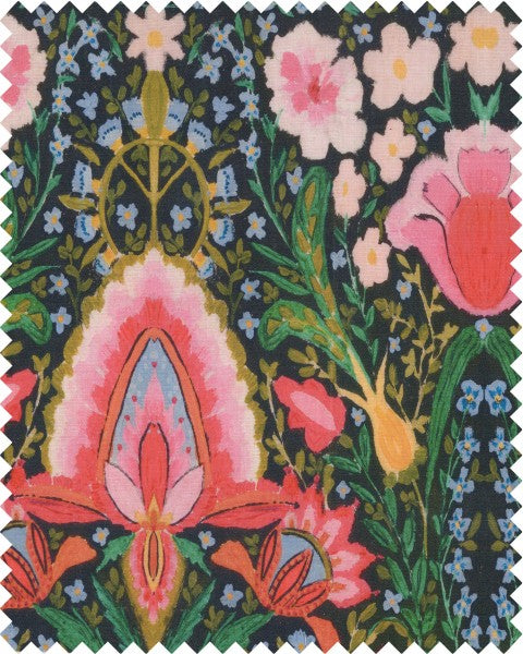 mind-the-gap-woodstock-collectionn-susieQ-cushion-30x50cm-green-bright-tassel-pink-boho-pattern-printed-linen