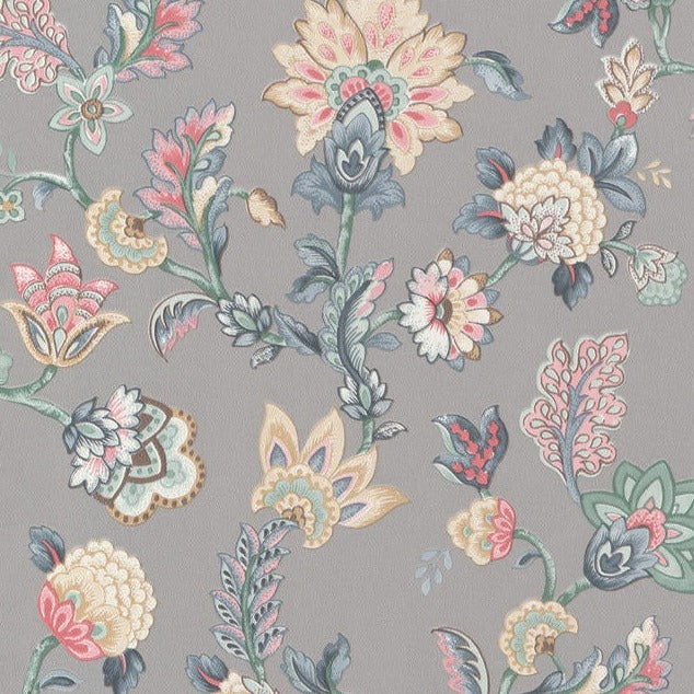 BN-walls-wallpaper-chintz-floral-pattern-neon-flowers-pattern