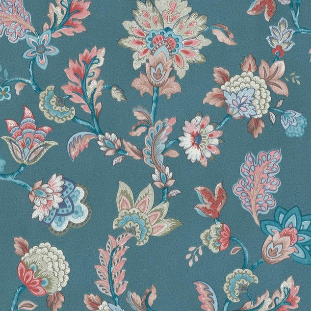 BN-walls-fiore-chintz-teal-floral-wallpaper-teal-flowers-multi-print