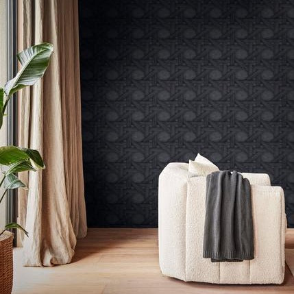 BN-Riviera-Maisonlll-rattan-wallpaper-black-3D-effect-RV221104