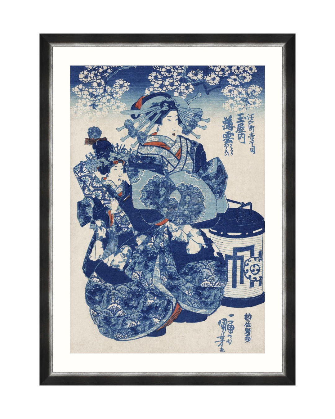 The-Courtesans-Hanao-Ogi-Ya-framed-print-UTAGAWA-KUNIYOSHI-fine-art-paper-printed-framed-mind-the-gap-wall-art-japanese