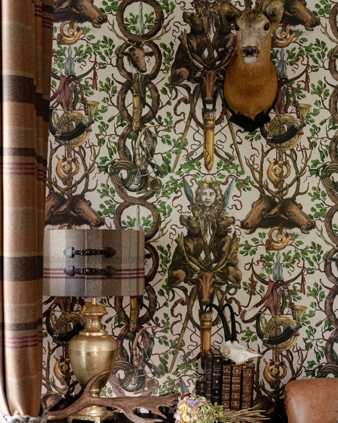 mind-the-gap-wallpaper-the-Ganghofer-hunt-lodge-style-pattern-boars-dogs-traditional-tapestry-print-vines-WP20690