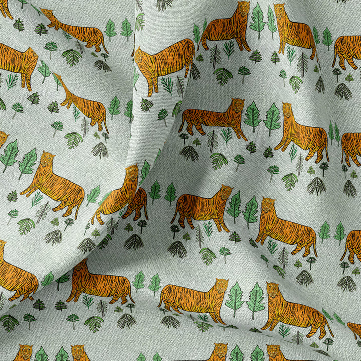 Annika-reed-studio-tiger-tiger-oyster-linen-serpentine-soft-green-linen-fabric-block-print-textiles-england-artisan