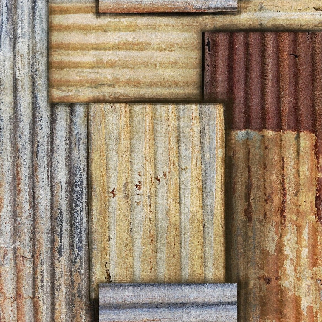 mind-the-gap-rusty-tin-wallpaper-the-factory-collection-rustic-corrugated-metal-the-craftsman-maximalist-statement