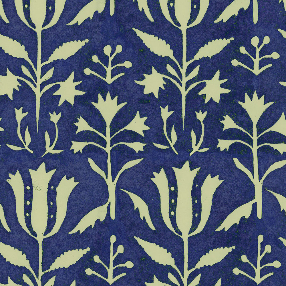 mind-the-gap-tulipan-indigo-blue-wallpaper-transylvanian-roots-complementary-collection-floral-statement-folk-maximalist-interior