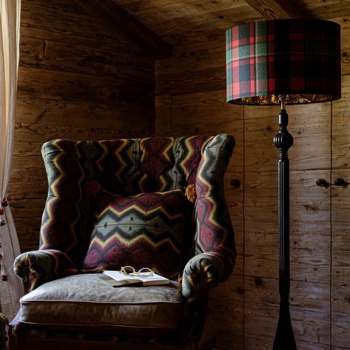mind-the-gap-tyrol-collection-tyrolean-plaid-red-green-tartan-buckles-lamp-shade-standard-lamp-gold-lining-table-floor-light-wool-alpine-apres-ski-cabin-look