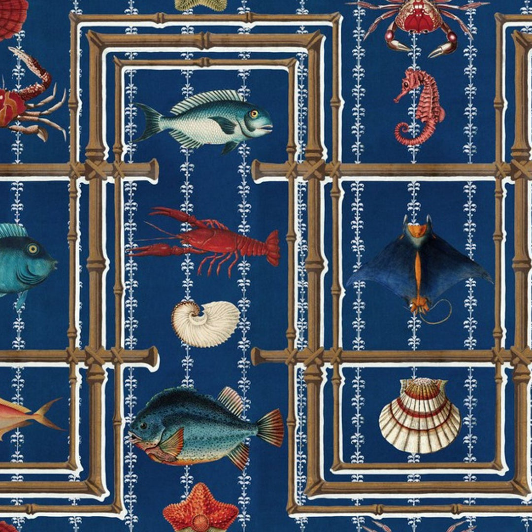 mind-the-gap-underwater-life-wallpaper-bamboo-sea-life-sundance-villa-collection-marine-sea-life-animals-fish-crabs-shells-sea-horse-cod-halibut-multi-coloured-vibrant-maximalist-statement-interior