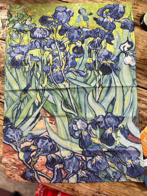 Van-Gogh-museum-printed-art-tea-towel-Iris
