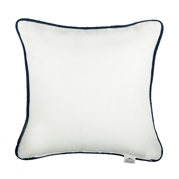 Mind-the-gap-voyage-cushion-white-cushion-blue-rope-cord-trim-anchor-embroidered-logo-white-linen- LC40105