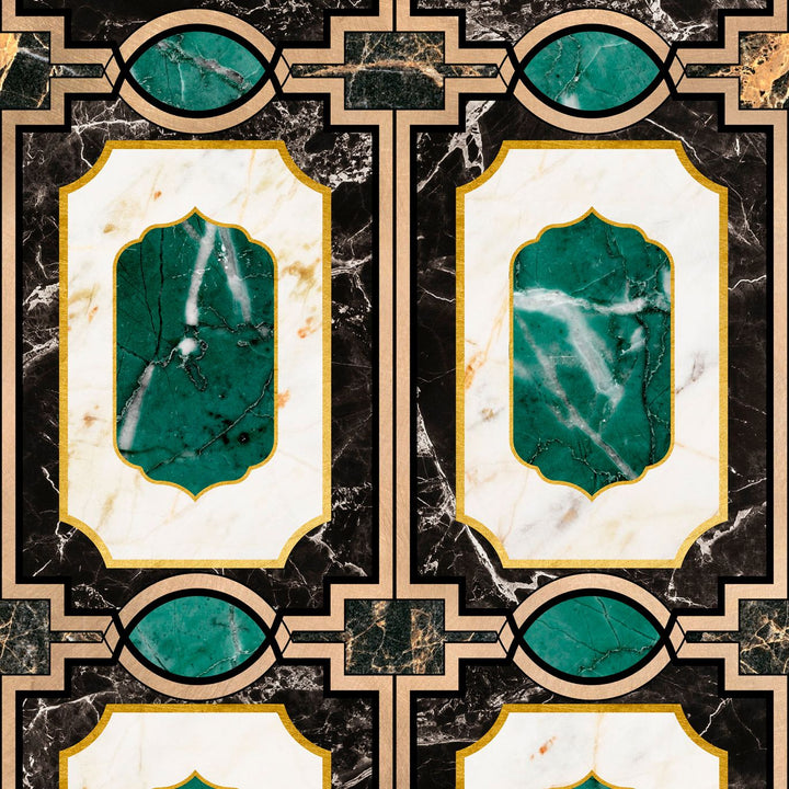 mind-the-gap-waldorf-emerald-wallpaper-manhattan-collection-new-york-art-deco-maximalist-statement-interior