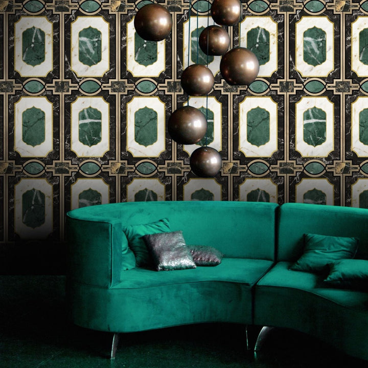 mind-the-gap-waldorf-emerald-wallpaper-manhattan-collection-new-york-art-deco-maximalist-statement-interior