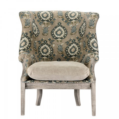 William Deconstructed Chair - Flourish Dapple Linen